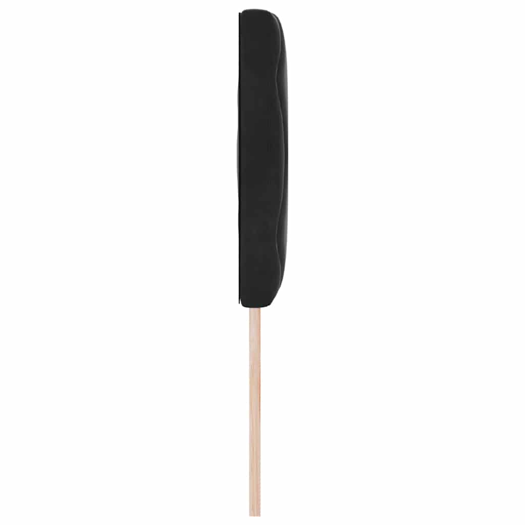 LED Hoofdbord Zwart 160 cm Fluweel