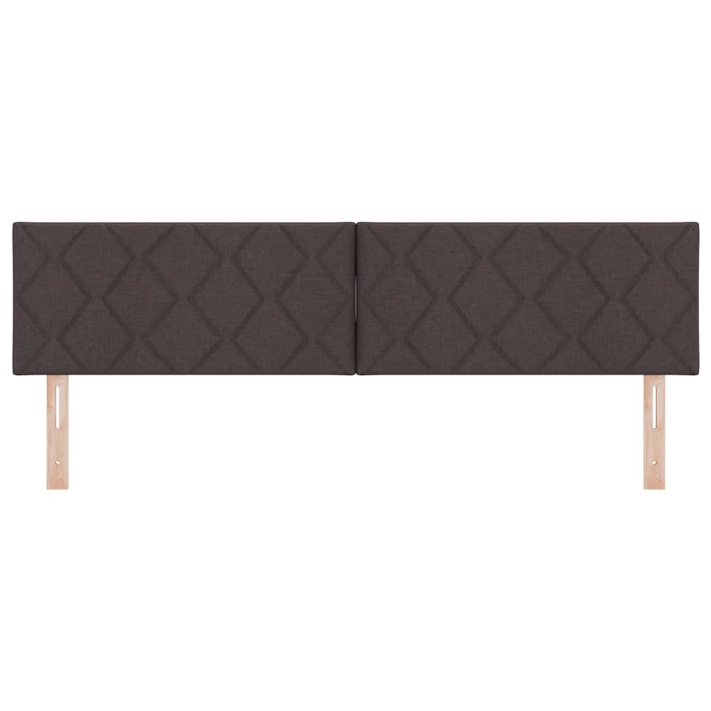 LED Hoofdbord Bruin 180 cm Stof