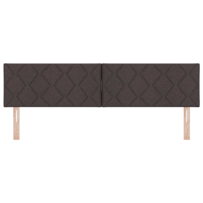 LED Hoofdbord Bruin 180 cm Stof