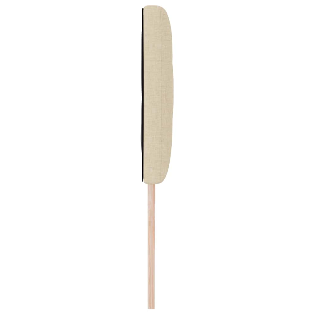 LED Hoofdbord Crème 180 cm Stof