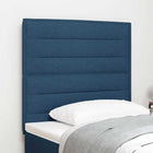 Hoofdbord LED RGB blauw 80x7x128 cm