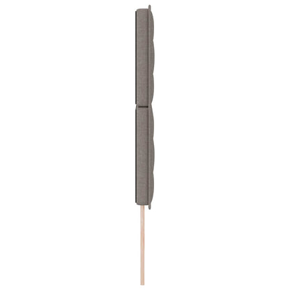 LED Hoofdbord Taupe Stof