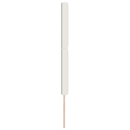 LED Hoofdbord met LED-stripverlichting Crème 160 cm Katoen Stof