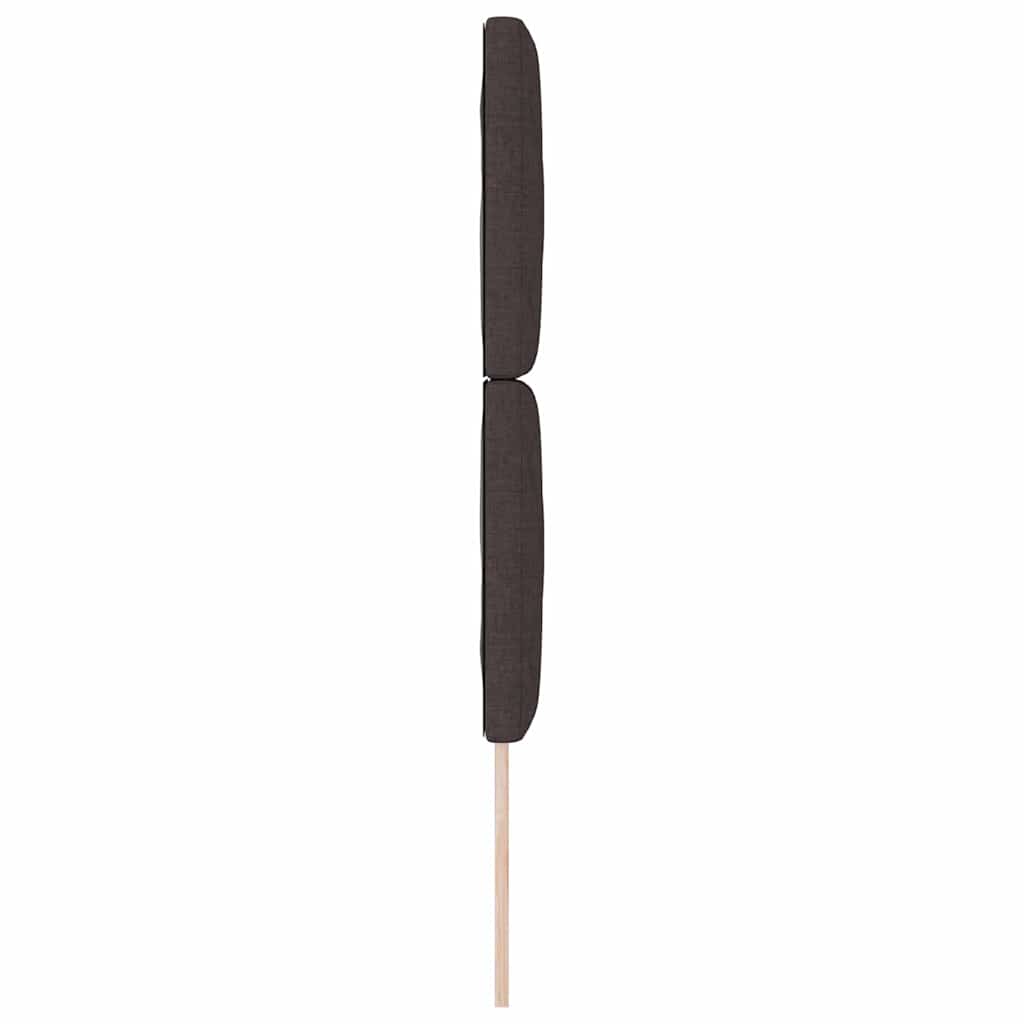 LED Hoofdbord Lichtgrijs 80 cm Stof