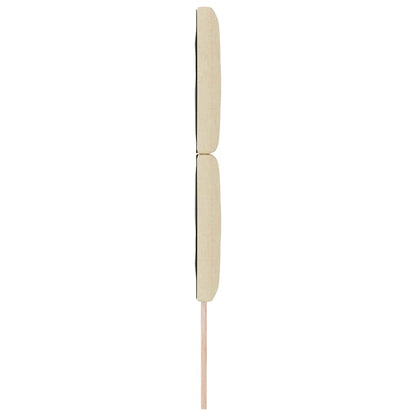 LED Hoofdbord Crème 80 cm Stof