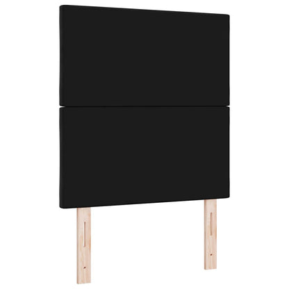 LED Hoofdbord Zwart 80 cm Fluweel