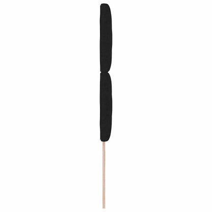 LED Hoofdbord Zwart 90 cm Stof