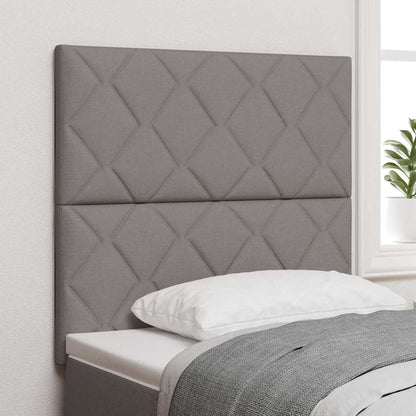 LED Hoofdbord Taupe Stof