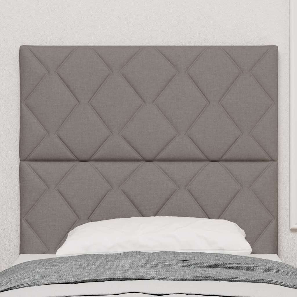 LED Hoofdbord Taupe Stof