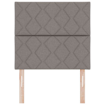 LED Hoofdbord Taupe Stof