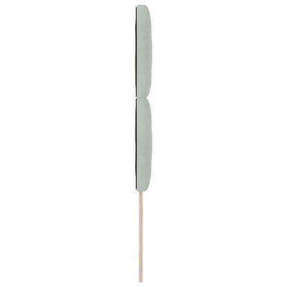 LED Hoofdbord Lichtgrijs 100 cm Fluweel