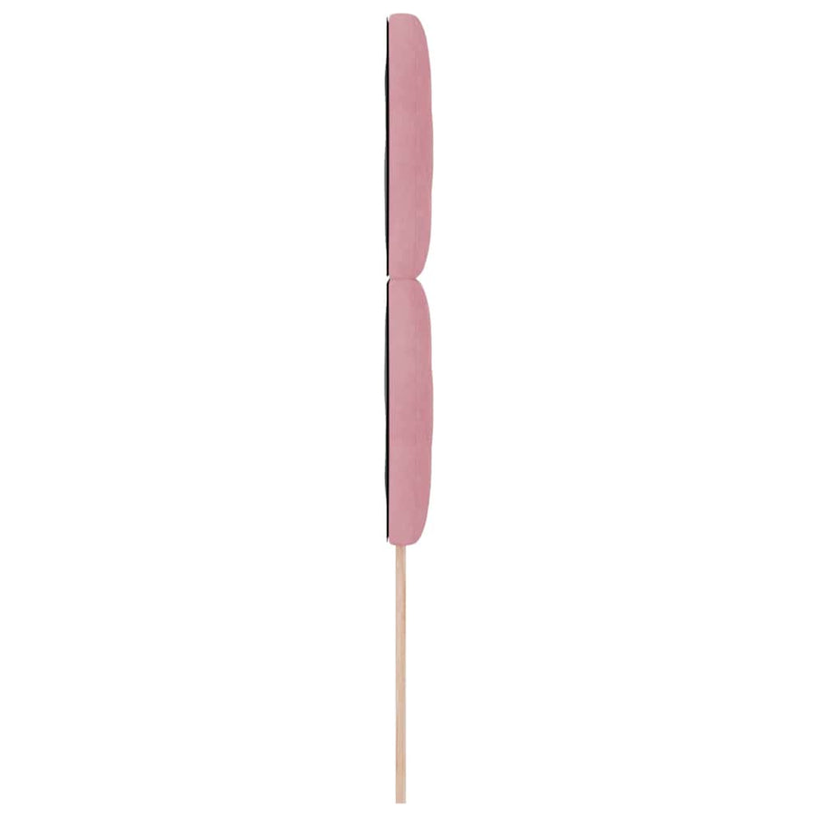 LED Hoofdbord Roze 100 cm Fluweel