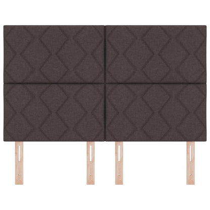 LED Hoofdbord Bruin 160 cm Stof