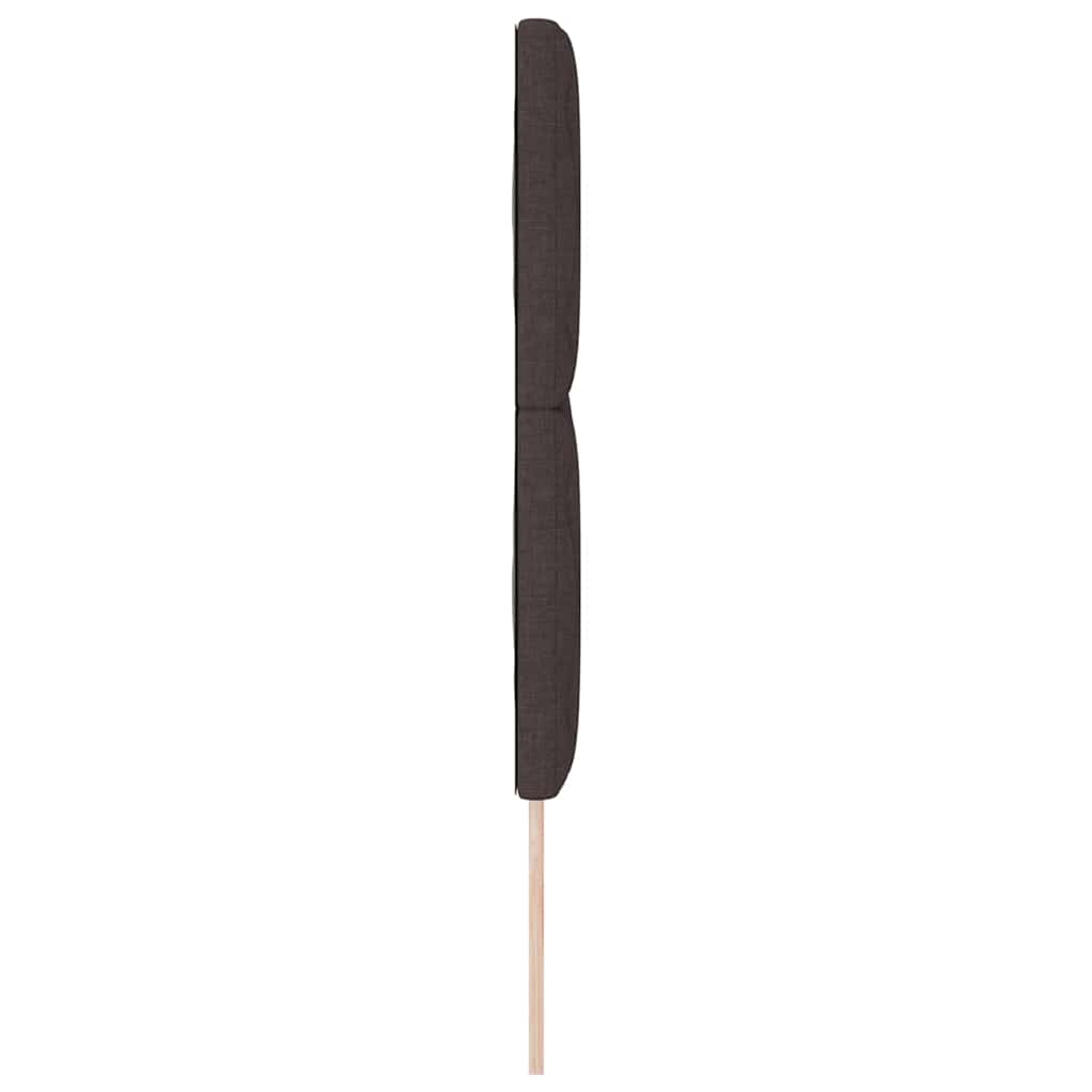 LED Hoofdbord Bruin 160 cm Stof
