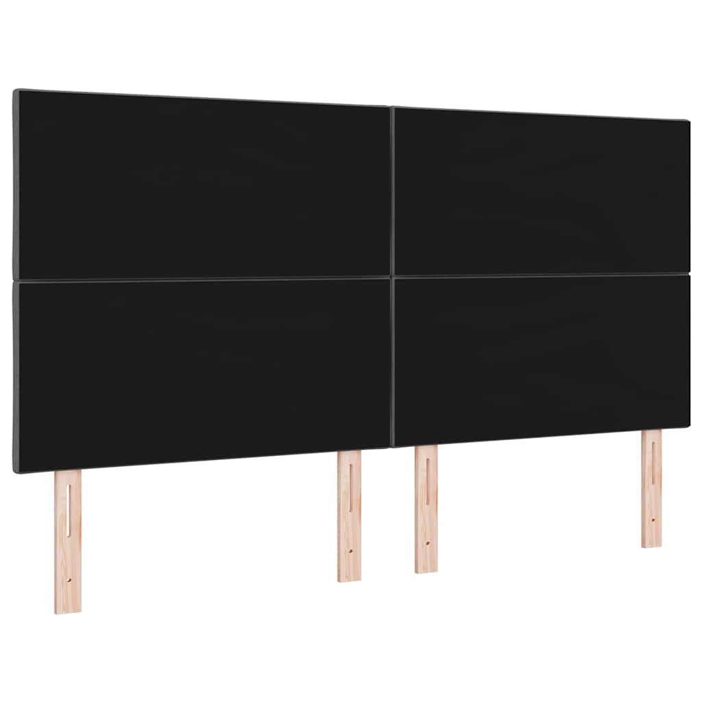 LED Hoofdbord Grijs 180 cm Stof
