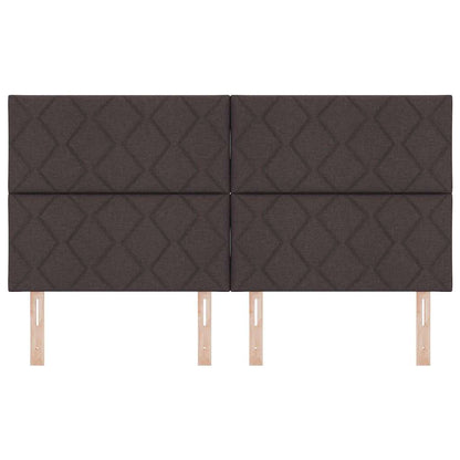 LED Hoofdbord Bruin 180 cm Stof