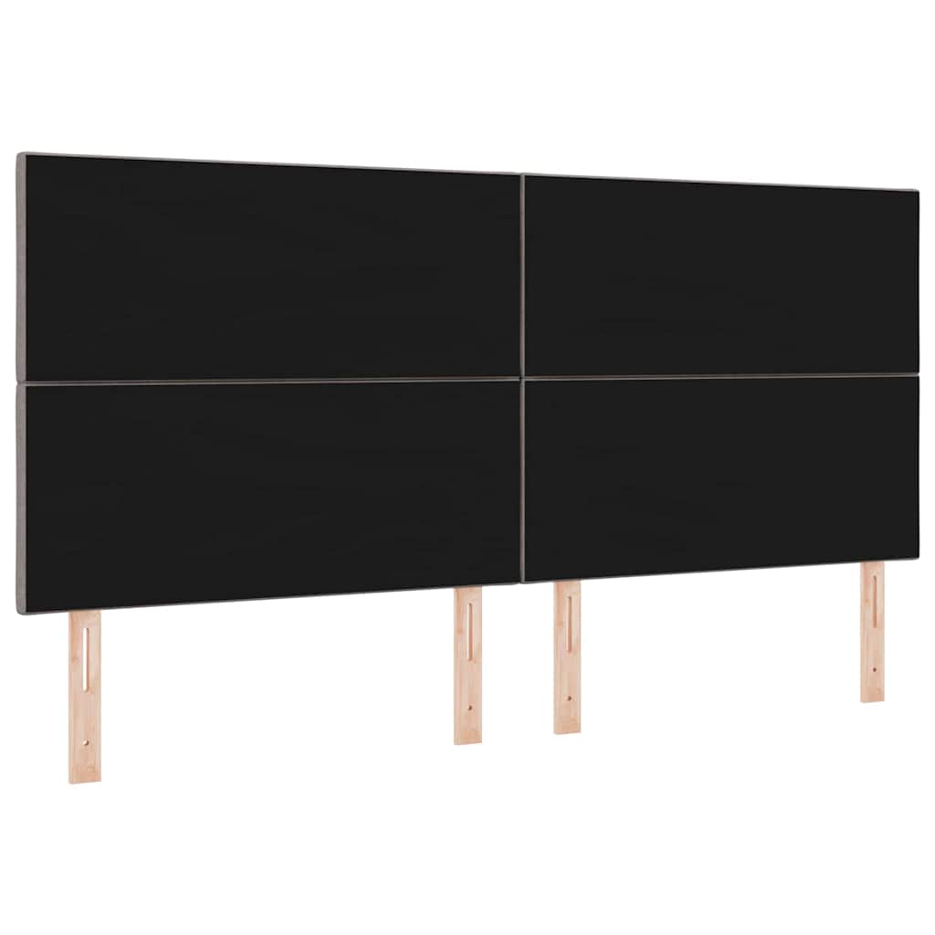 LED Hoofdbord Taupe Stof