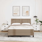 Boxspringbed cappuccino 140x190 cm kunstleer