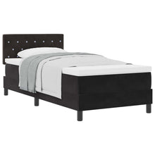 Boxspringbed met matras Zwart 100 x 200 cm Fluweel