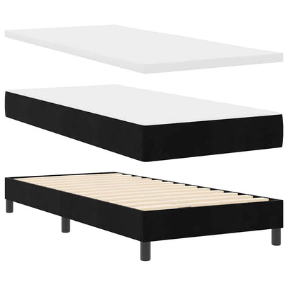 Boxspringbed met matras Zwart 100 x 200 cm Fluweel