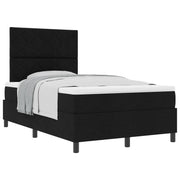 Boxspringbed 120x200 cm zwart stof