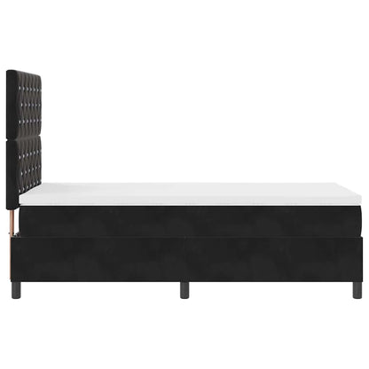 Boxspringbed met matras Zwart 90 x 190 cm Fluweel