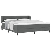 Boxspringbed 180x200 cm donkergrijs met pocketvering matras