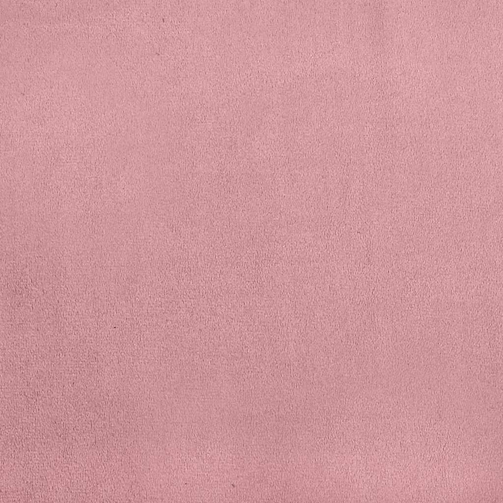 Boxspringbed met hoofdeinde Roze 90 x 200 cm Fluweel