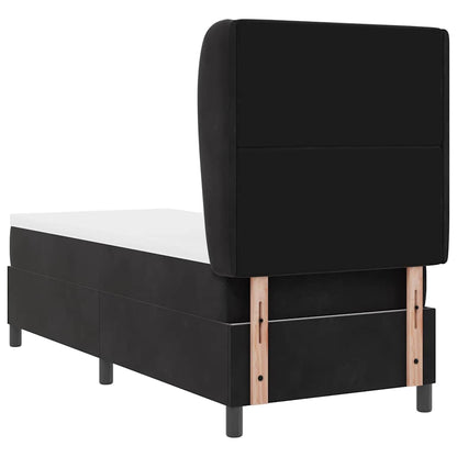 Boxspringbed met matras Zwart 200 x 80 cm Fluweel
