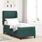 Boxspringbed 80x200 cm donkergroen fluweel