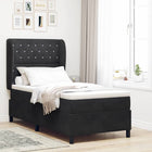 Boxspringbed 200x100 cm zwart fluweel