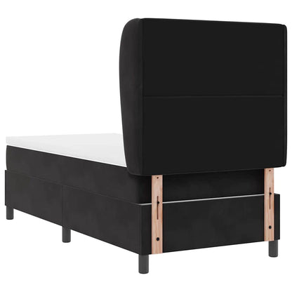 Boxspringbed met matras Zwart 200 x 100 cm Fluweel