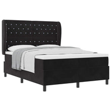 Boxspringbed met matras Zwart 200 x 160 cm Fluweel