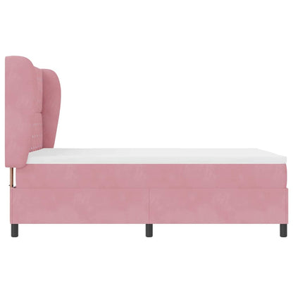 Boxspringbed met matras Roze 200 x 160 cm Fluweel