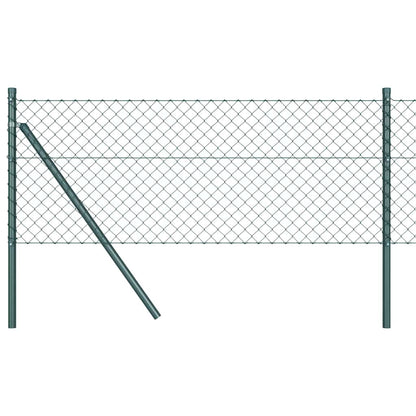 Afrasteringspaal Groen 10 x 0,8 m (40 x 40 mm gaas)