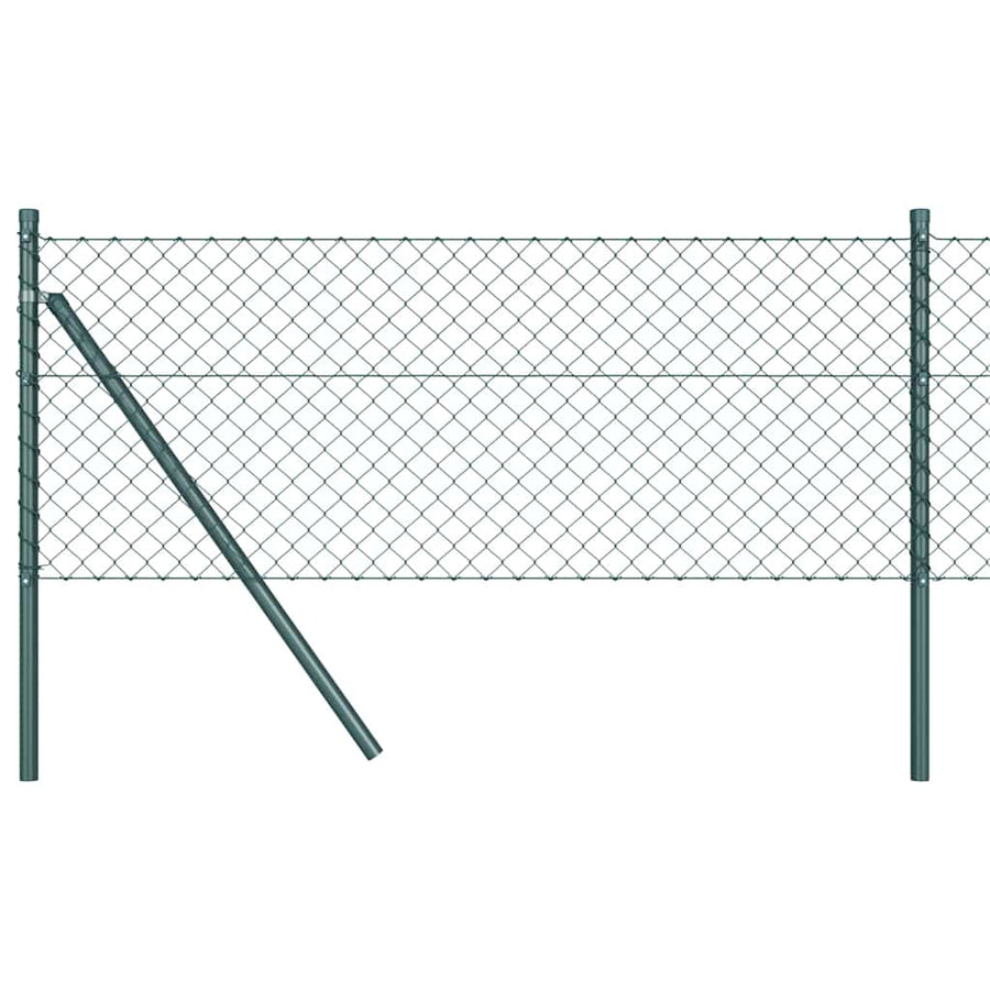 Afrasteringspaal Groen 10 x 0,8 m (40 x 40 mm gaas)
