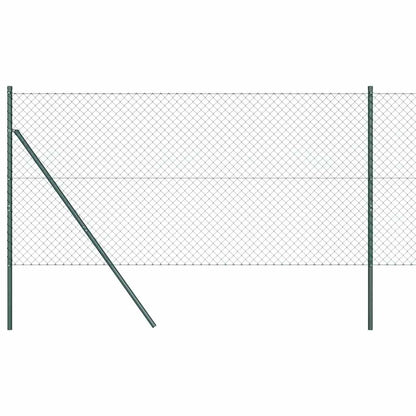 Afrasteringspaal Groen 10 x 1,5 m (40 x 40 mm gaas)