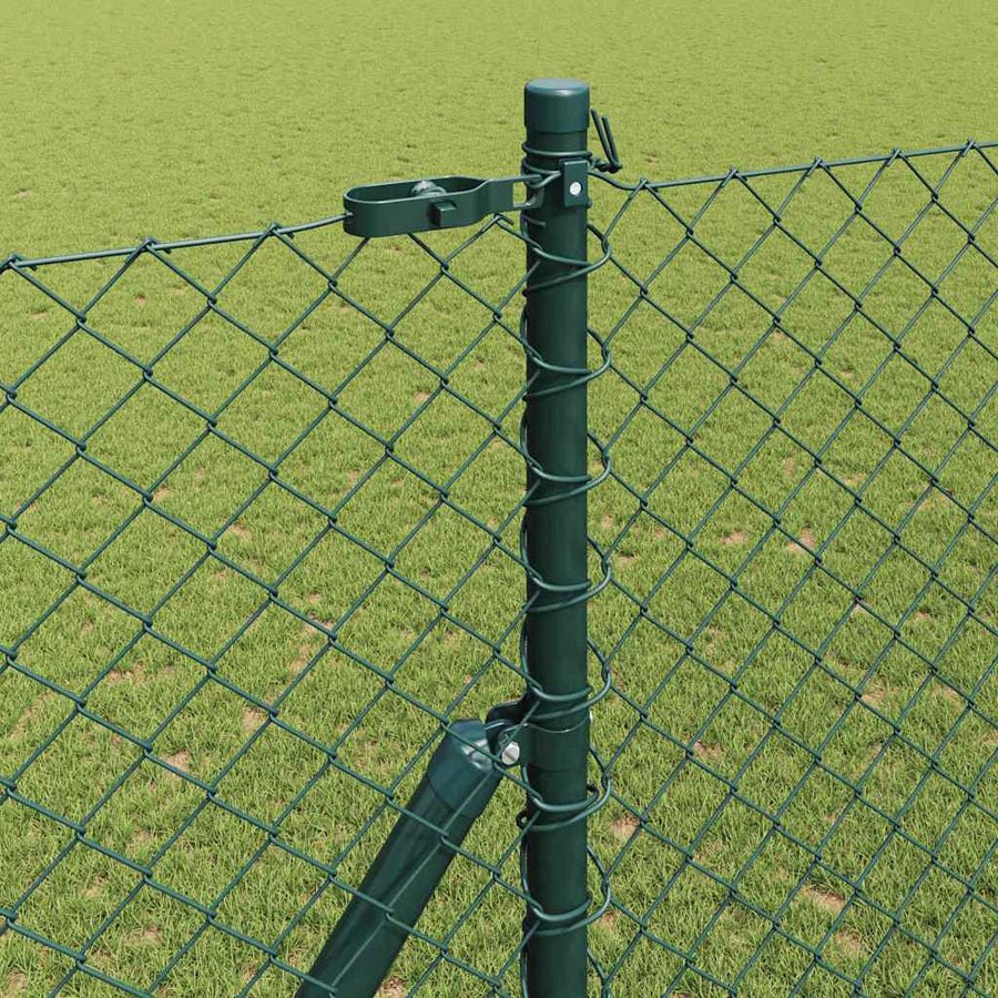 Afrasteringspaal Groen 10 x 1,6 m (40 x 40 mm gaas)