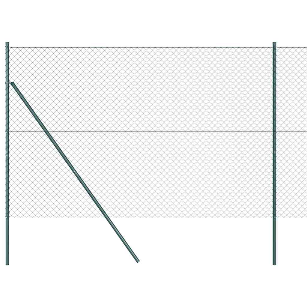 Afrasteringspaal Groen 10 x 1,6 m (40 x 40 mm gaas)