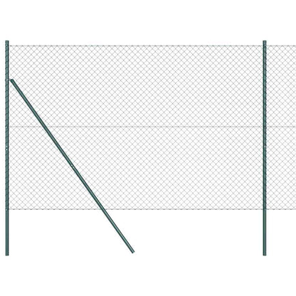 Afrasteringspaal Groen 10 x 1,6 m (40 x 40 mm gaas)