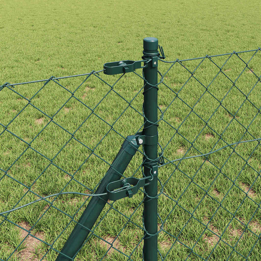Afrasteringspaal Groen 10 x 0,6 m (60 x 60 mm gaas)