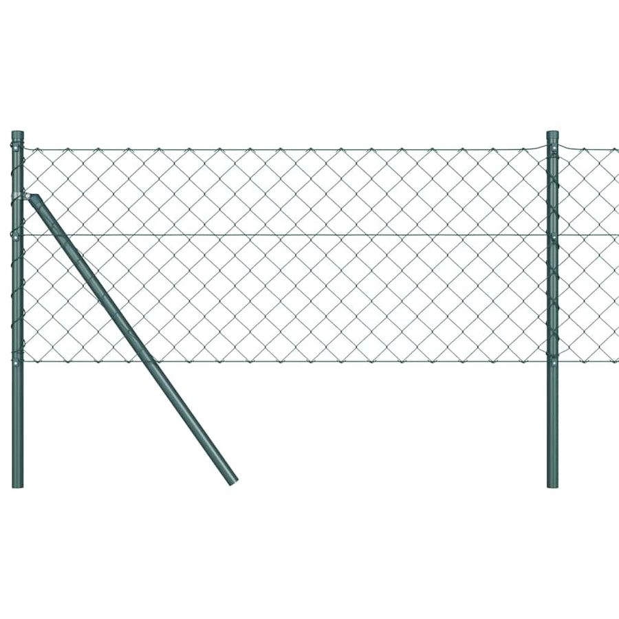 Afrasteringspaal Groen 10 x 0,8 m (60 x 60 mm gaas)
