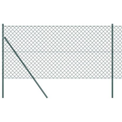 Afrasteringspaal Groen 10 x 1,4 m (60 x 60 mm gaas)