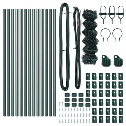 Afrasteringspaal Groen 25 x 0,6 m (60 x 60 mm gaas)