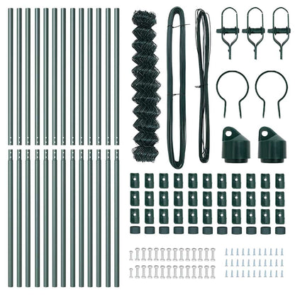 Afrasteringspaal Groen 25 x 1,2 m (60 x 60 mm gaas)