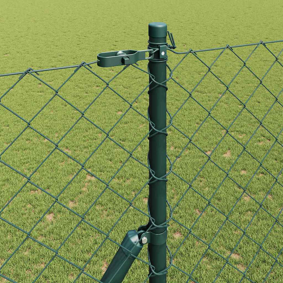 Afrasteringspaal Groen 1,5 x 25 m (60 x 60 mm gaas) Staal