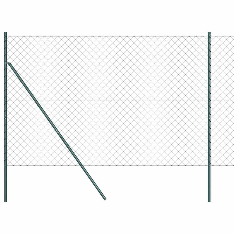 Afrasteringspaal Groen 1,5 x 25 m (60 x 60 mm gaas) Staal