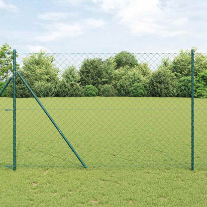 Afrasteringspaal Groen 25 x 1,6 m (60 x 60 mm gaas)