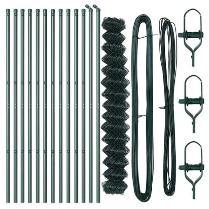 Afrasteringspaal Groen 25 x 1,6 m (60 x 60 mm gaas)