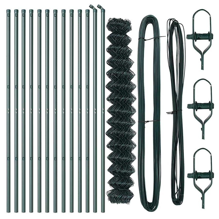 Afrasteringspaal Groen 25 x 1,6 m (60 x 60 mm gaas)
